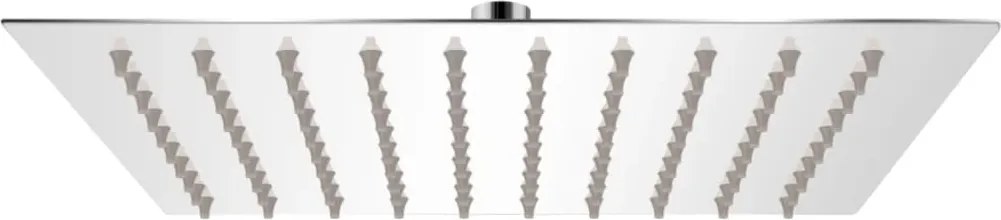 vidaXL Cap de duș pătrat tip ploaie, oțel inoxidabil, 20x20 cm
