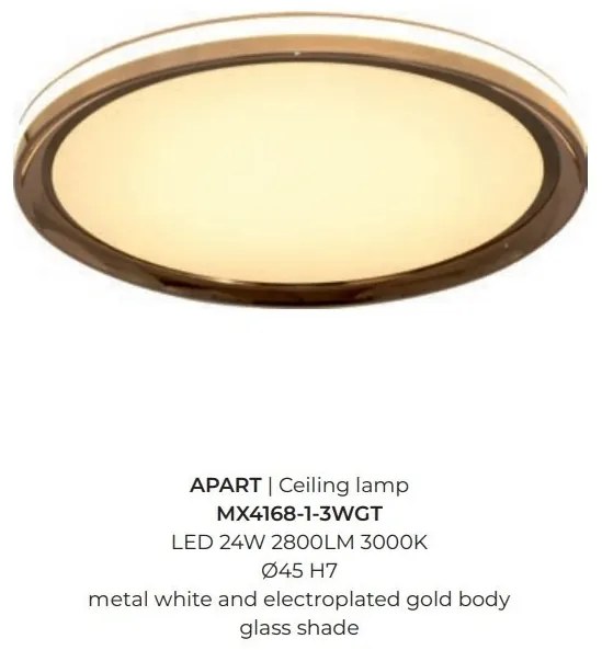 Plafoniera LED moderna APART