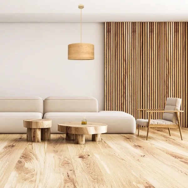 Lustră pe cablu ALBA 1xE27/15W/230V d. 45 cm maro