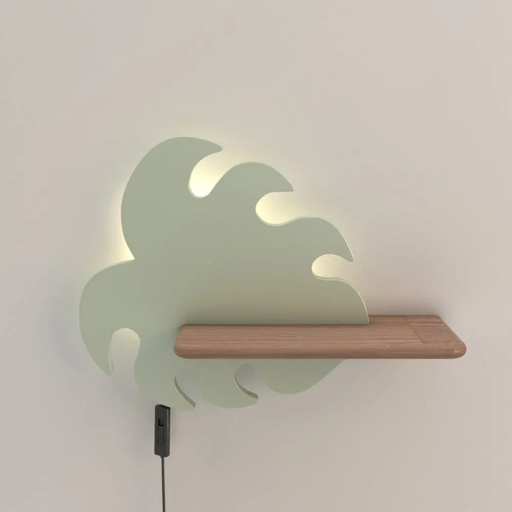 Corp de iluminat pentru copii verde Monstera – Candellux Lighting