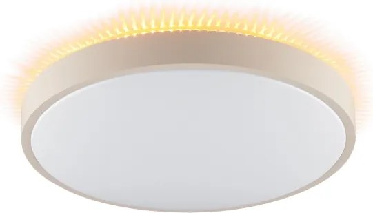 Brilliant - Plafonieră LED SOLISTRA LED/24W/230V Ø 44,5 cm bej