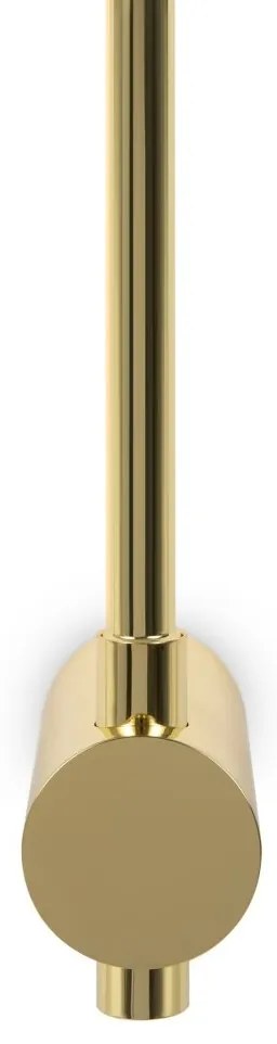 Aplica de perete LED design liniar Rotta auriu 90,5cm