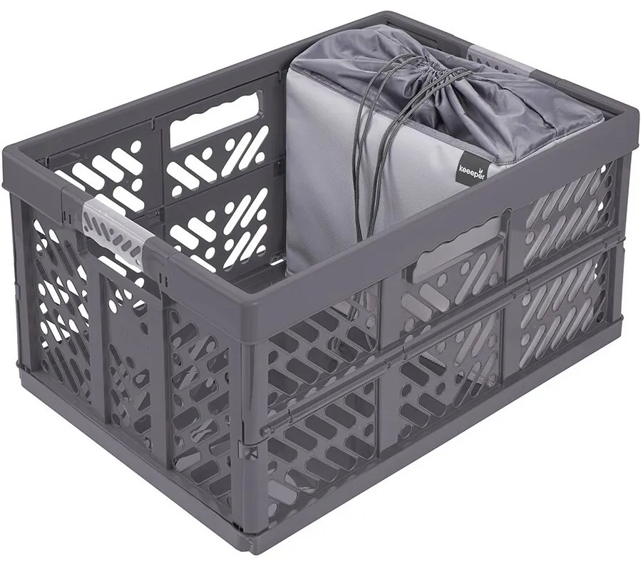 Keeeper Cutie pliabilă pentru fructe și legume Neo13 l Graphite