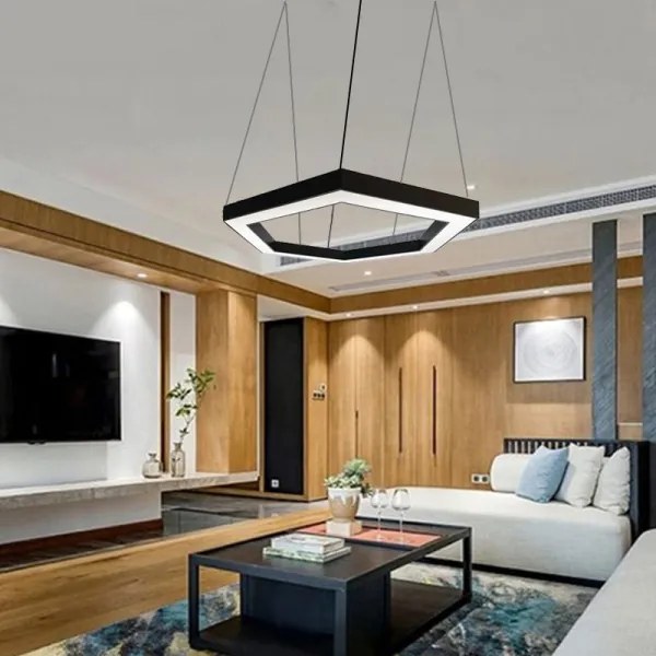 Lustră LED pe cablu LED/50W/230V 4000K d. 100 cm