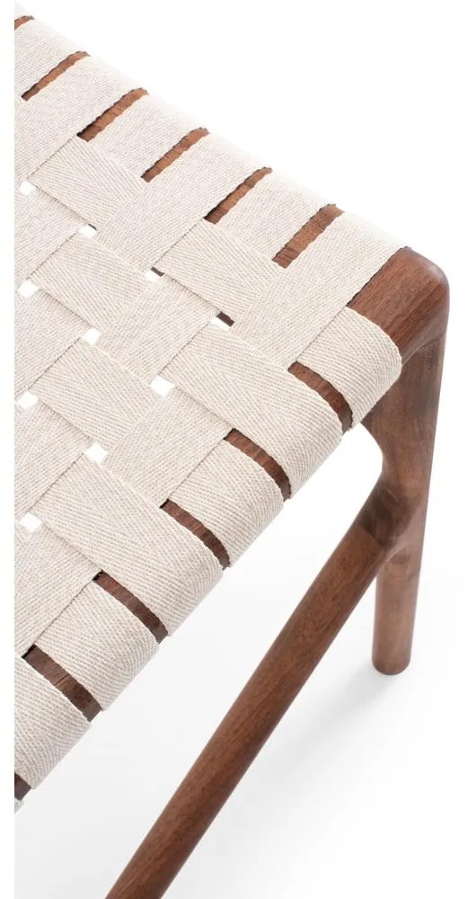 Scaun de dining maro/crem Fawn – Gazzda