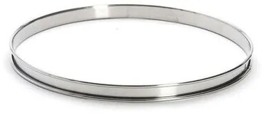 Inel de tort cadru rotund De Buyer 3091.24N 24 cm, oțel inoxidabil