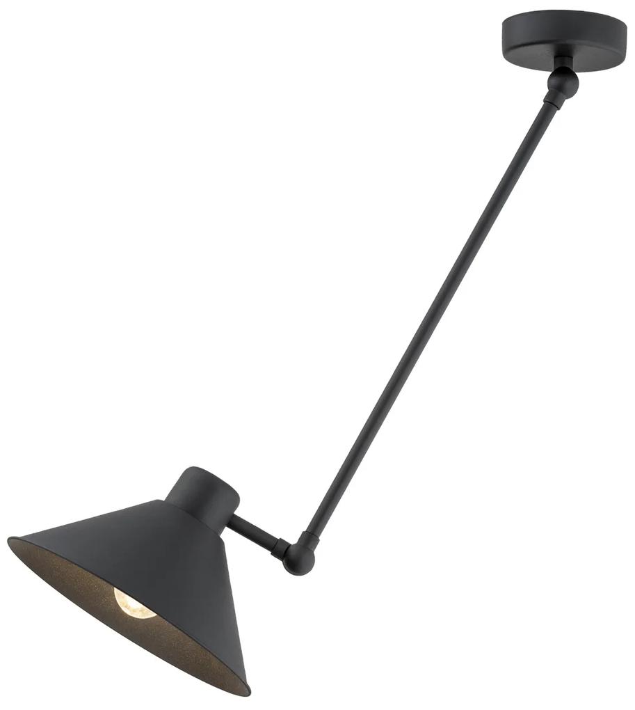 Lampa de tavan reglabila design retro ALTEA negru
