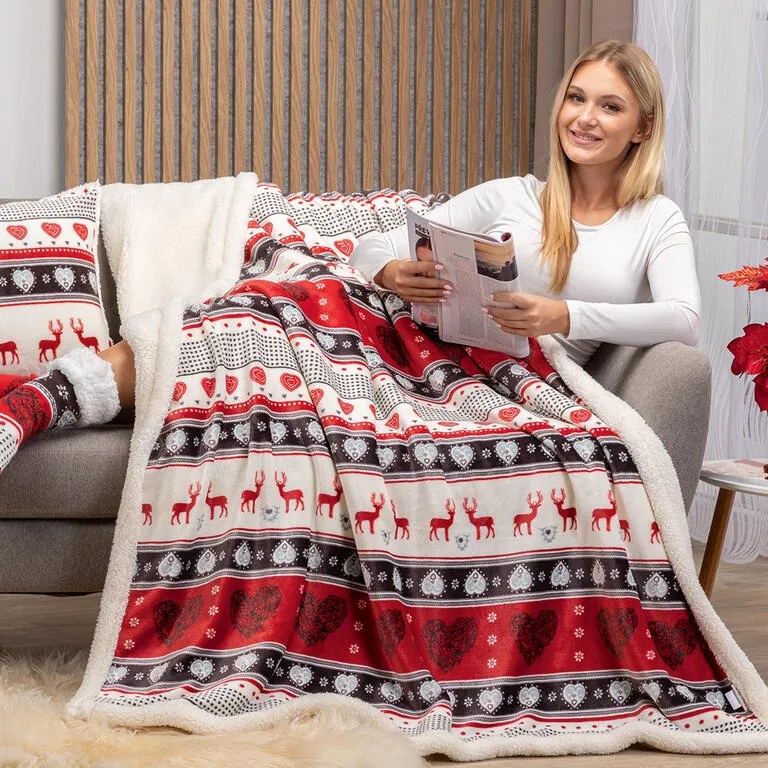 Set cu blăniţă şi şosete SOPHIA