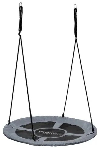 Leagan suspendat, cuib de barza, gri, max 100 kg, 100 cm