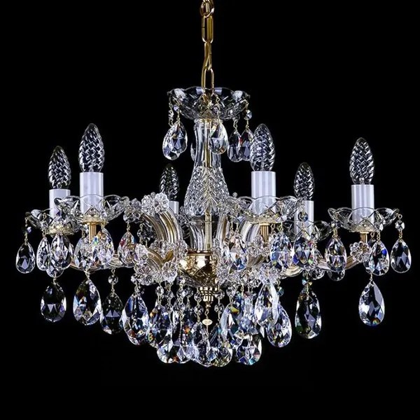 Candelabru Cristal Bohemia Exclusive 6 brate, diam.58cm MARIA TEREZIA 25 CE