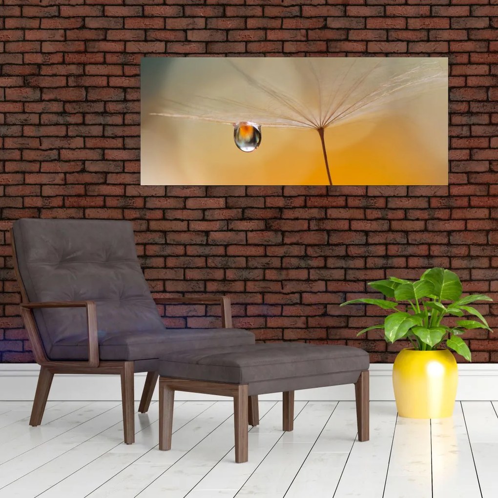 Tablou - Flori macro (120x50 cm)