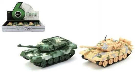 Tanc plastic 16cm - 2 culori