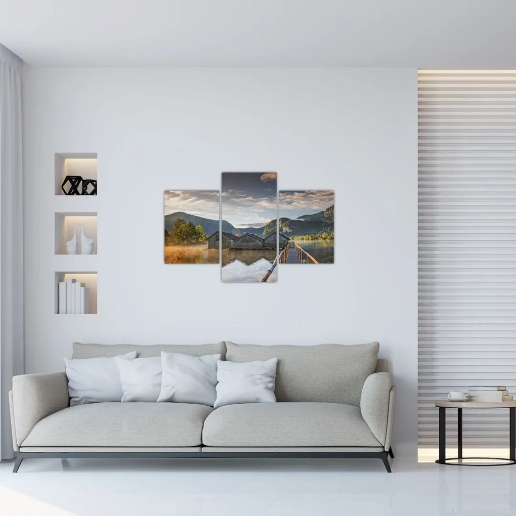 Tablou cu lac (90x60 cm)