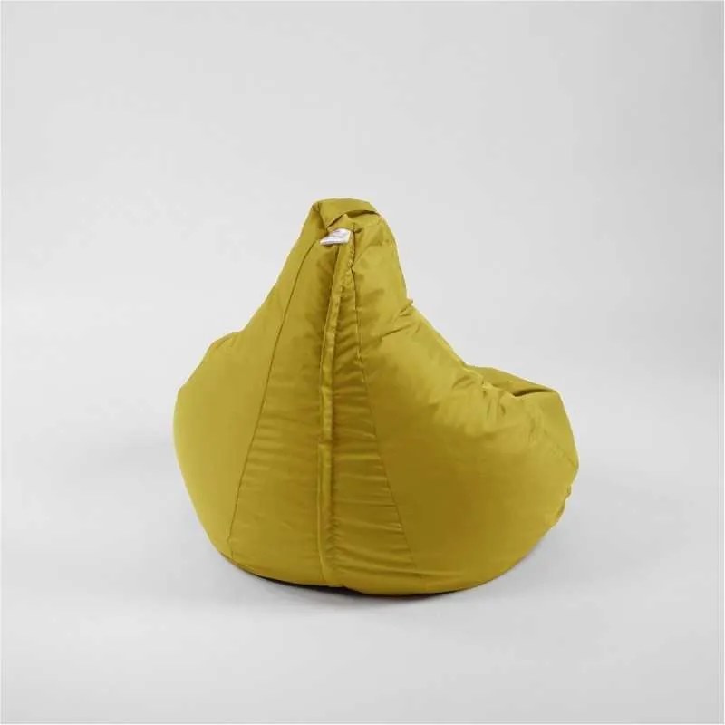 Fotoliu puf copii, Nirvana Light Pufrelax, Material Impermeabil - Yellow Quince