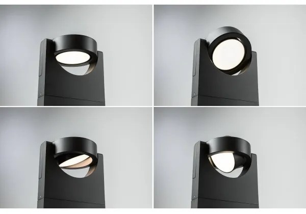 Lampă de exterior Paulmann 94407 LED/8W IP44 SWIVEA 230V