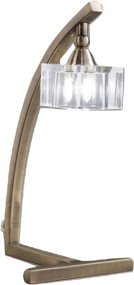 Mantra CUADRAX 1104 Veioze, Lampi de masă alama metal 1xG9 max. 33 W IP20