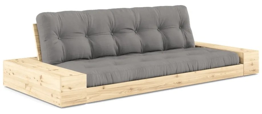 Canapea gri extensibilă 244 cm Base – Karup Design