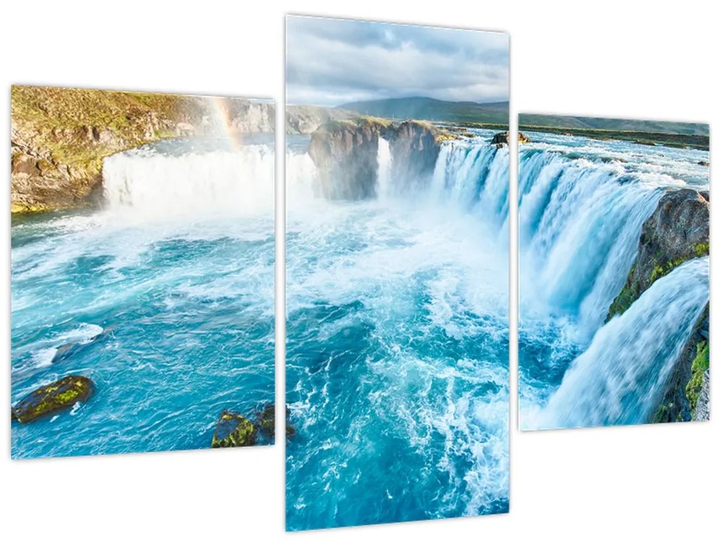 Tablou - Cascada Godafoss (90x60 cm)