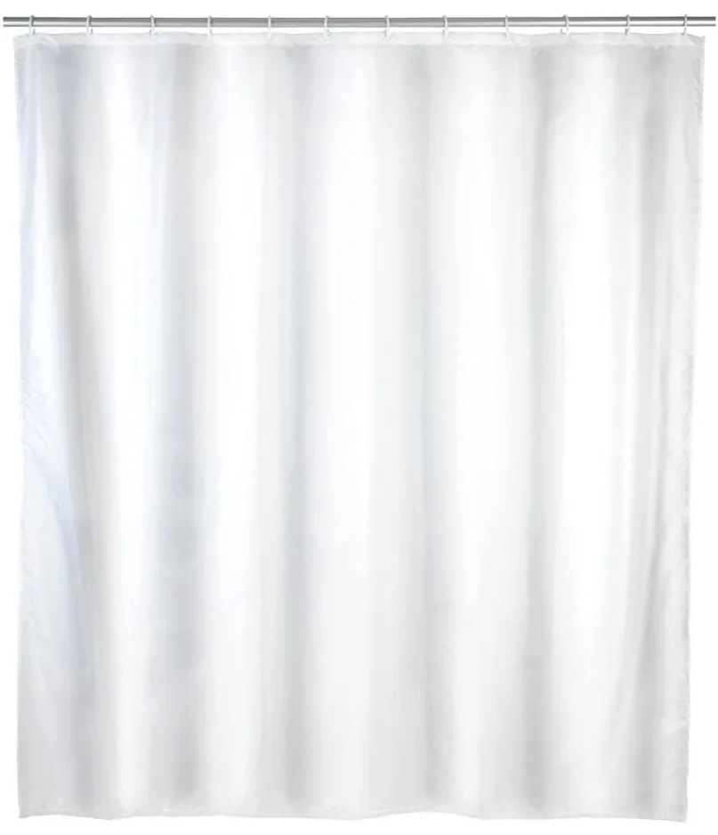WENKO 19104100 - Perdea de duș 180 x 200 cm, albă