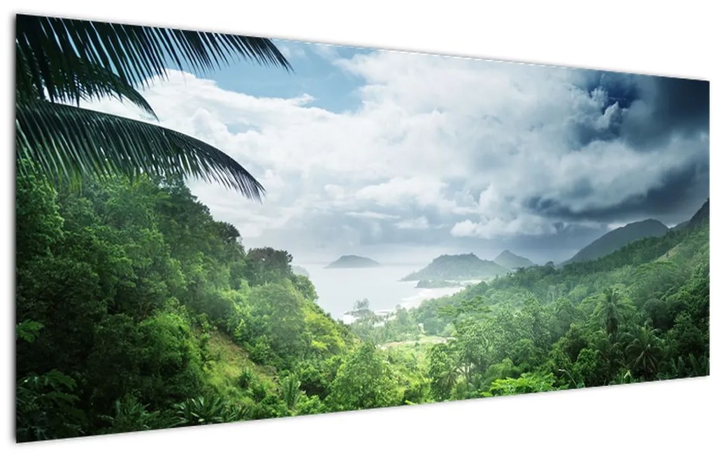 Tablou -Jungla din Seychelles (120x50 cm)