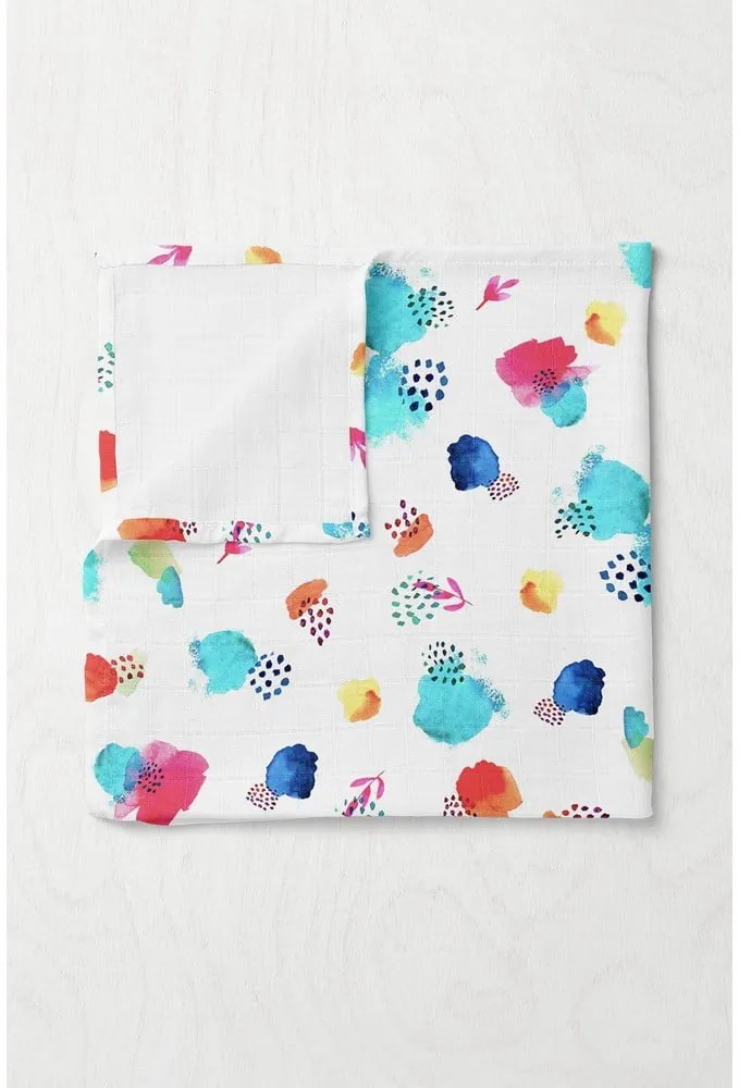 Pătură pentru copii albă din muselină 75x100 cm Summer – Mijolnir