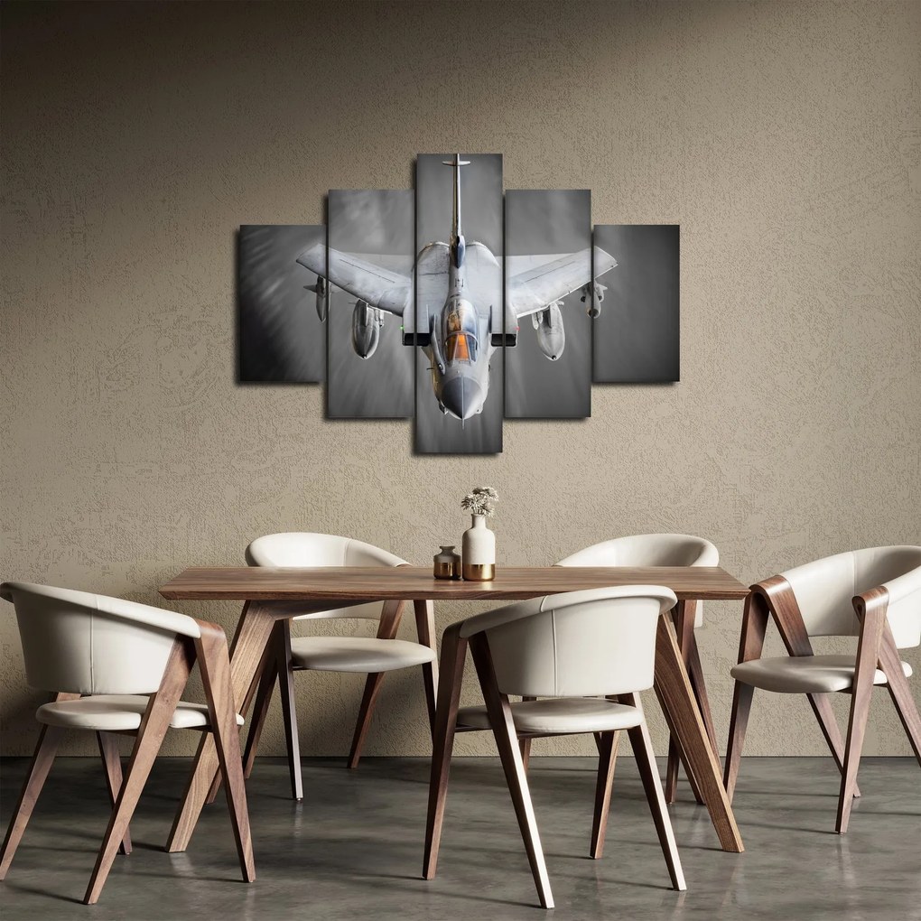 Tablou - Avion de vânătoare (150x105 cm)
