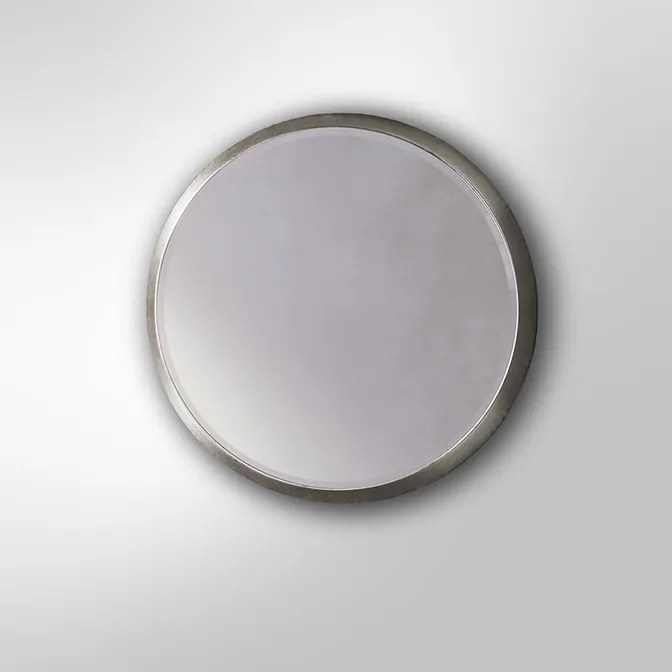 Oglinda decorativa rotunda 54cm Aries silver SV-119139
