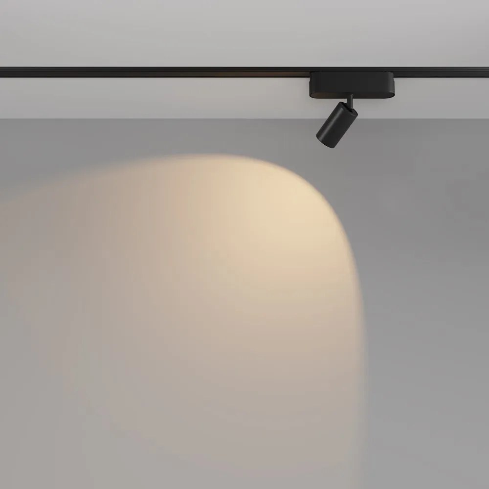 Spot LED, accesoriu pentru sina magnetica Radity, Focus negru 5W 3000K
