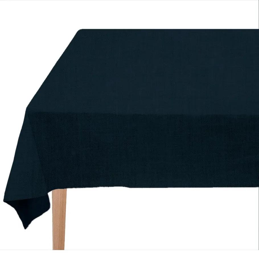 Față de masă Linen Couture Deep Blue, 140 x 200 cm