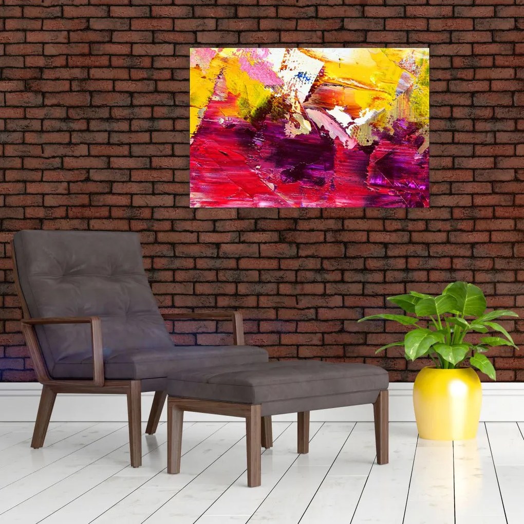Tablou cu abstracție - pictura (90x60 cm)