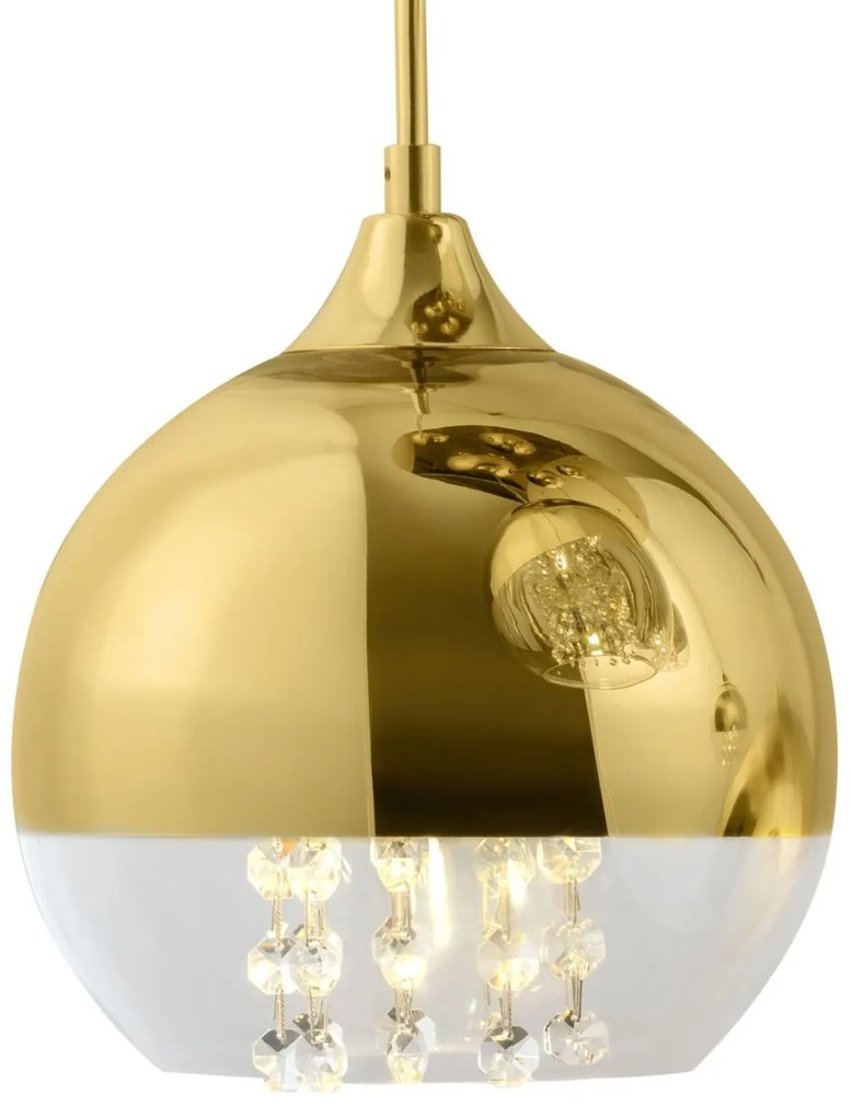 Lustra moderna cu 5 pendule FERMI MYP140-PL-170-5-G