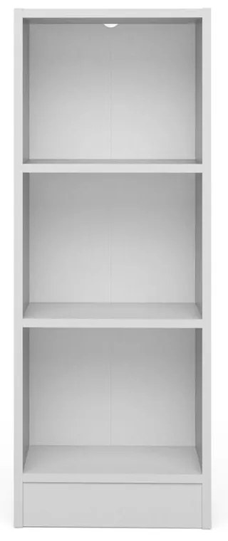 Bibliotecă Tvilum Basic, 41x107 cm, alb