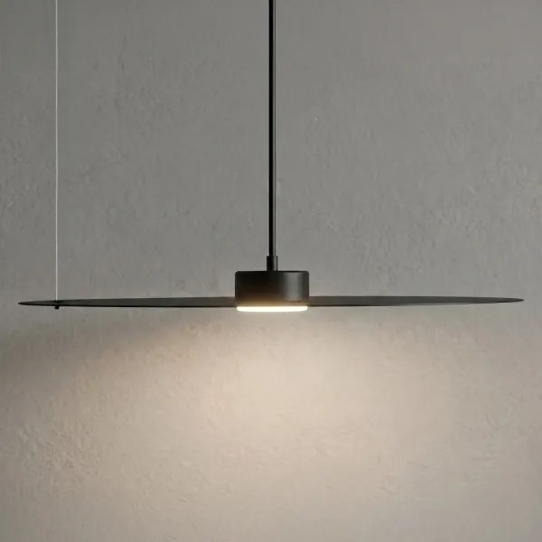 Candelabru suspendat pe cablu PIATTO 1xGX53/15W/230V, diametru 55 cm, negru