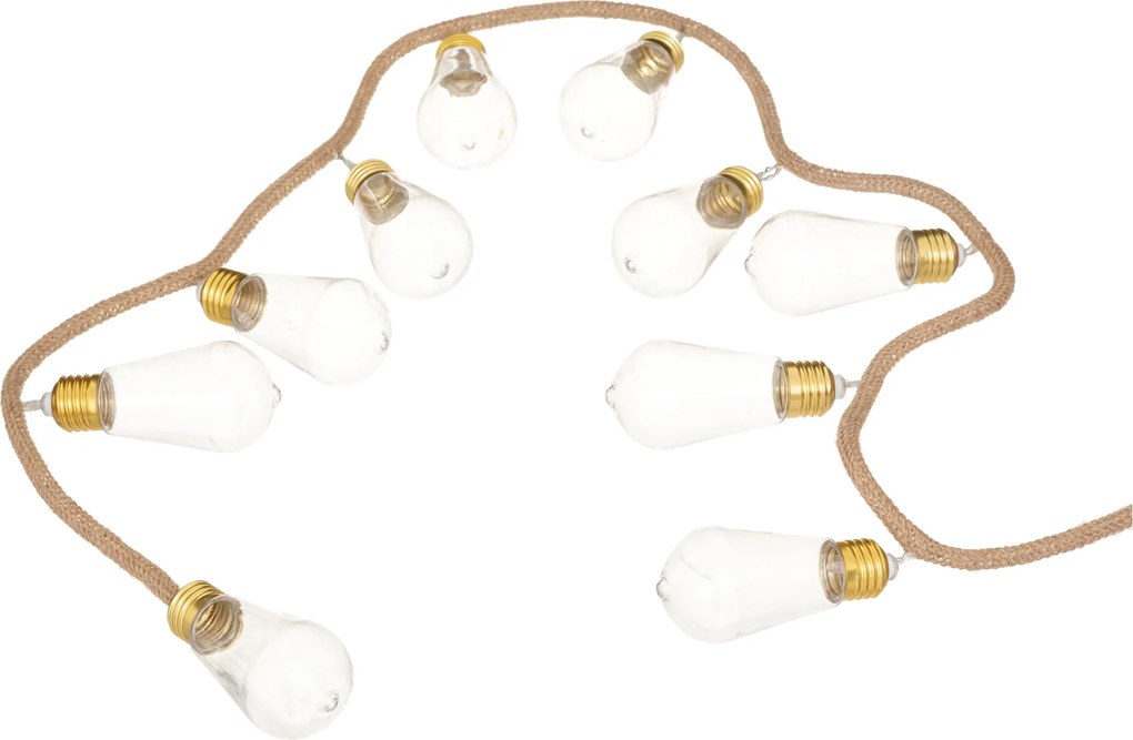 Ghirlandă decorativă, 10 becuri LED, 165 cm