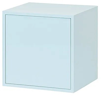 Boxie 1 ușă dulap de perete 40x40x37 cm albastru