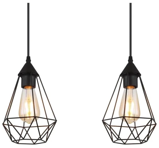 Lustră pe cablu Globo 15745-3H ZACHARY 3xE27/60W/230V