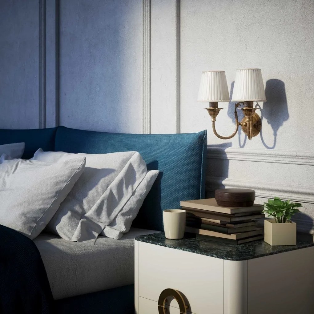 Aplica de perete din alama design italian Ginevra