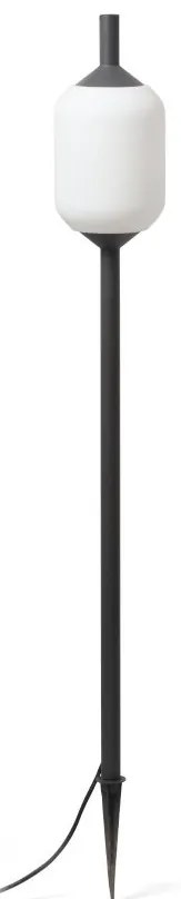 Tarus de iluminat exterior decorativ SAIGON 137/R17 gri/alb