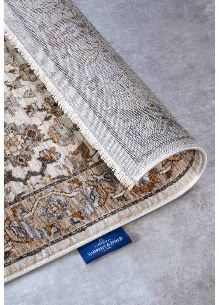 Covor tip traversă maro/crem 80x190 cm Egon – Villeroy&Boch