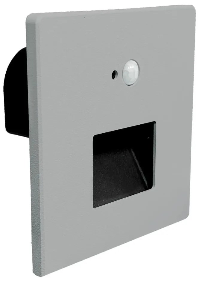 Brilagi - Aplica LED pentru scară cu senzor JACK LED/3W/230V 3000/4000/6500K gri