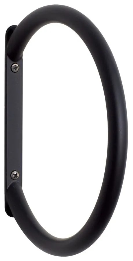 Suport pentru prosoape de perete din metal negru Apply – Hübsch