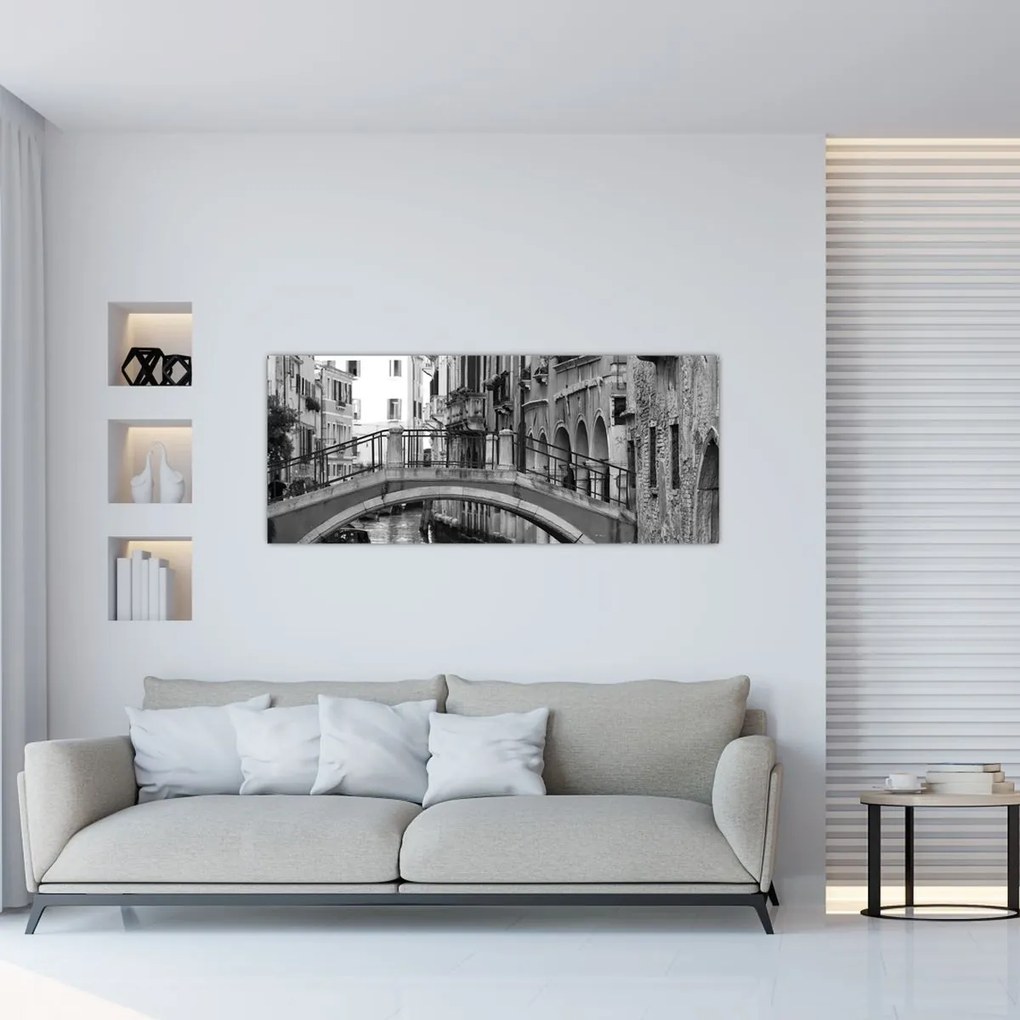 Tablou - Vedere din Veneția (120x50 cm)