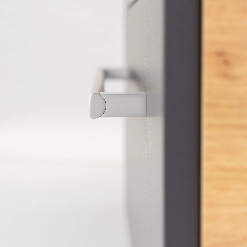 Mobilier complet de baie Vario Clam 60 stejar-antracit