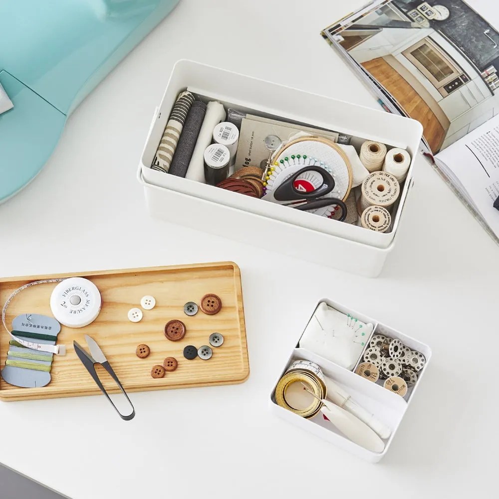 Cutie pentru materiale de cusut Tower - YAMAZAKI