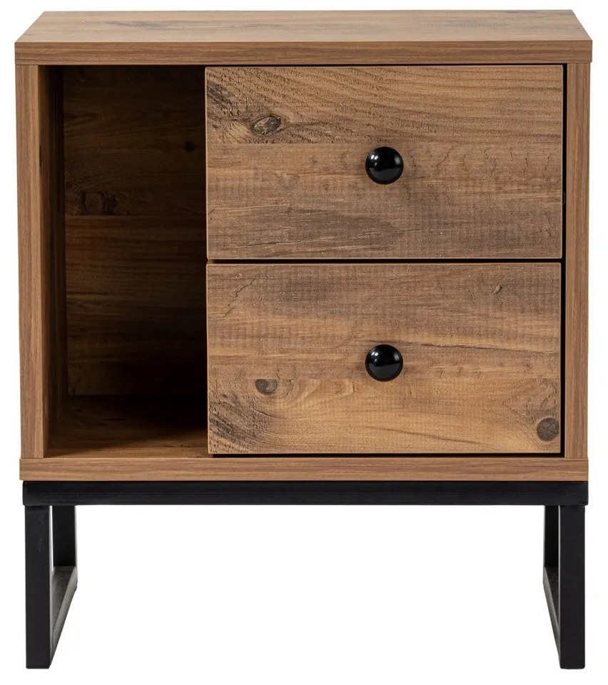 Măsuță de noptieră Glimmer Atlantic Pine