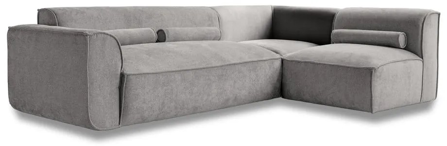 Colțar gri deschis (cu colț pe partea dreaptă) Flex Felix – Miuform