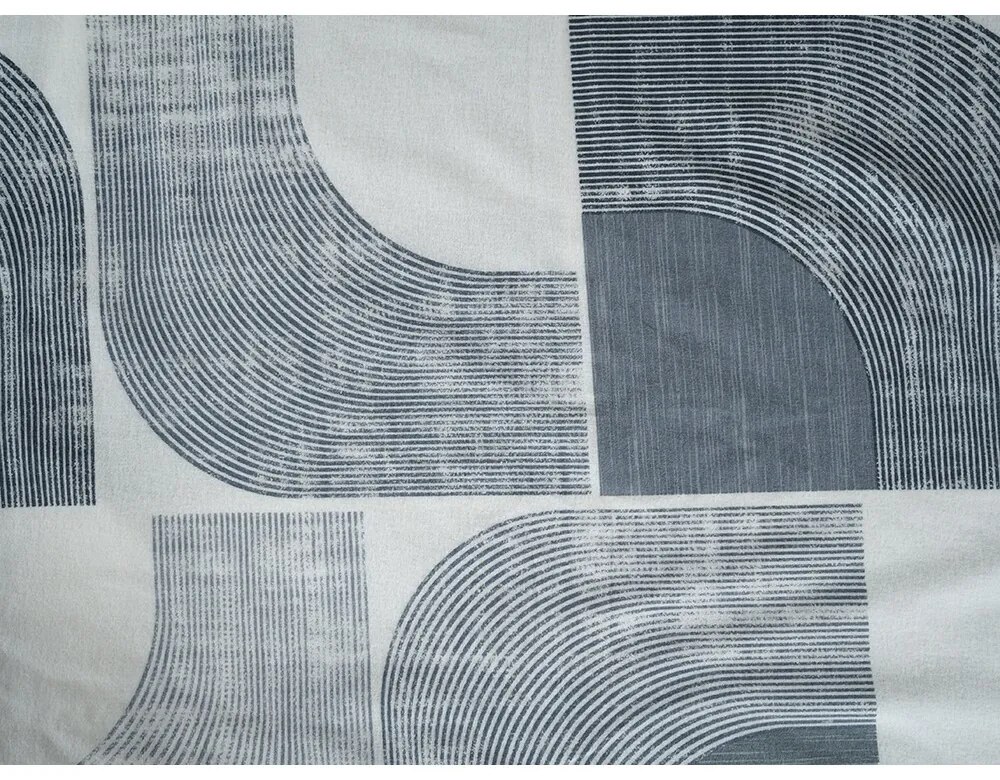 B.E.S. Petrovice Lenjerie de pat din flanel NordicGrey, 140 x 200 cm, 70 x 90 cm