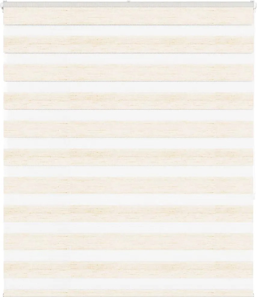 vidaXL Jaluzea tip zebra 130x150 cm lățime țesătură 125,9 cm poliester