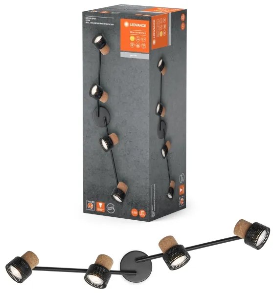 Ledvance - Spot LED DECOR CORK 4xGU10/3,4W/230V