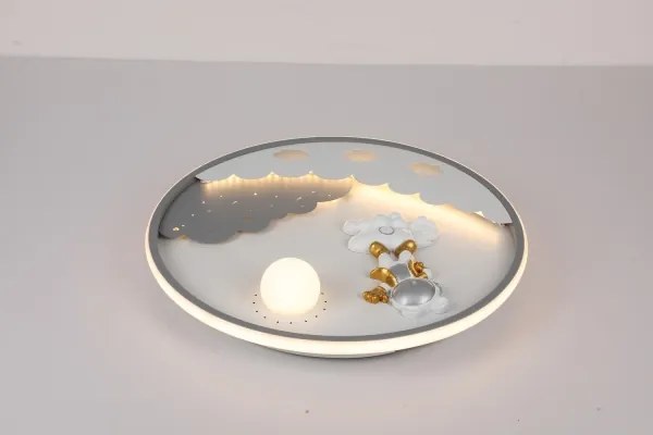 Brilagi - Plafonieră LED reglabilă pentru copii ASTRO LED/68W/230V 3000-6000K +telecomandă